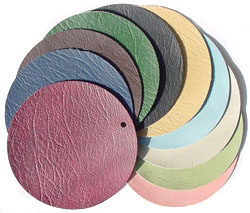 Upholstery Vinyl Swatch - Heavy Grains + Pastels